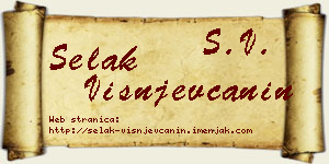 Selak Višnjevčanin vizit kartica
